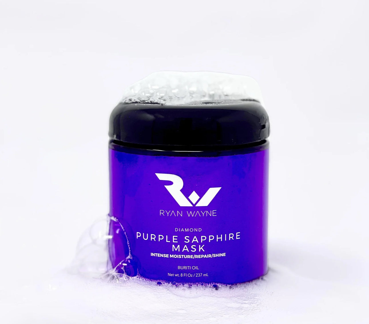 Ryan Wayne Purple Sapphire Hair Mask detail