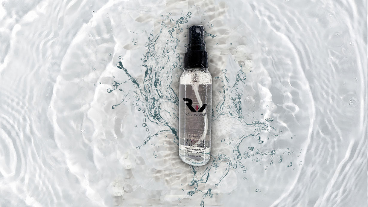 Ryan Wayne Crystal Structure travel bottle