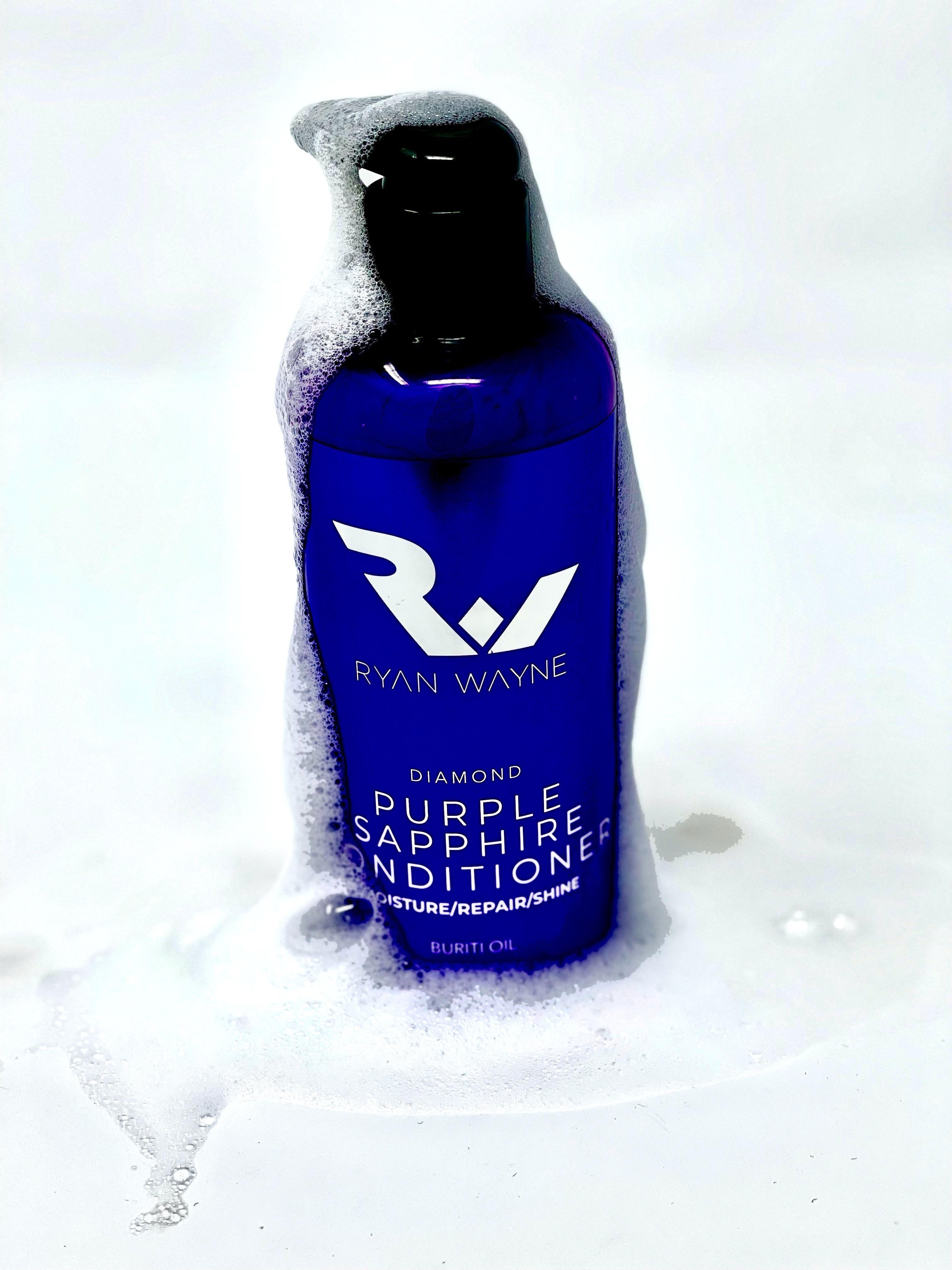 Ryan Wayne Diamond Purple Sapphire Conditioner lather detail