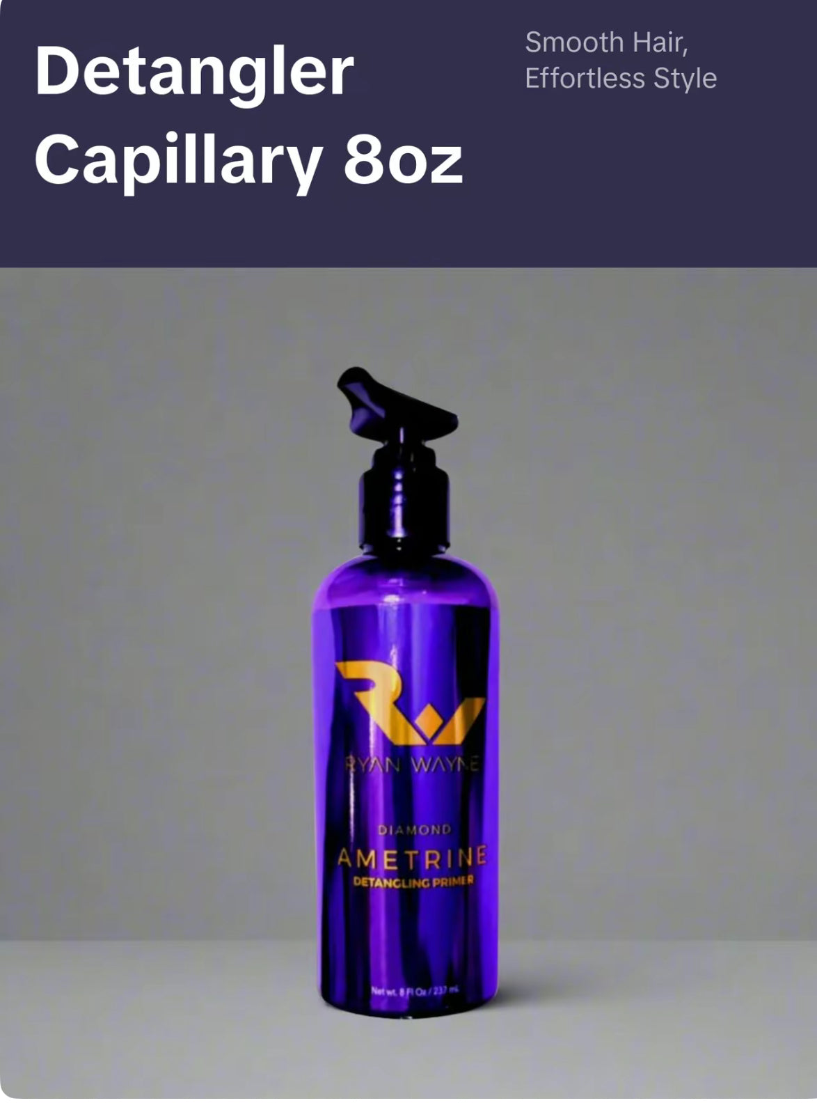 Ryan Wayne Diamond Ametrine Detangling Lotion lifestyle image