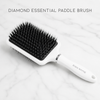 Ryan Wayne Diamond Essential Paddle Brush on white marble