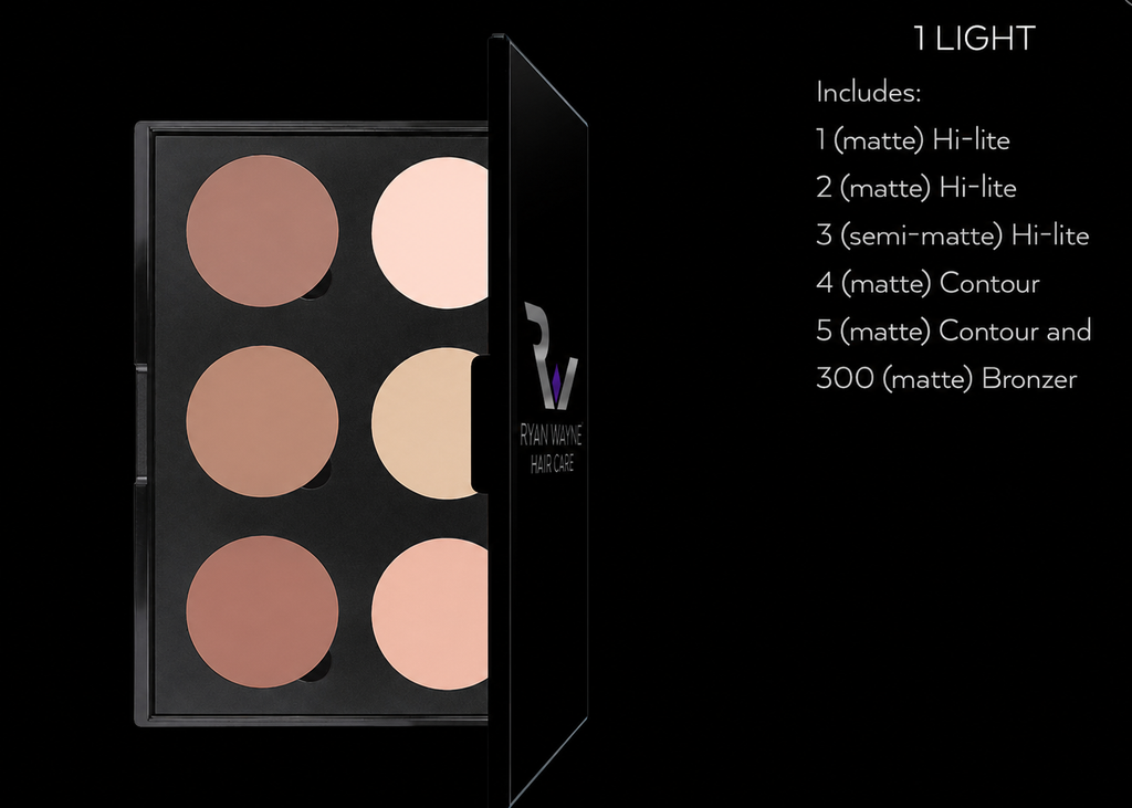 Ryan Wayne Light 6-Well Contour and Highlight Powder Palette