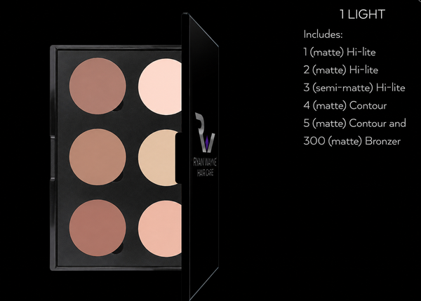 Ryan Wayne Light 6-Well Contour and Highlight Powder Palette
