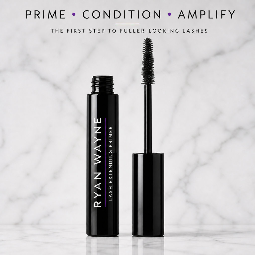 Ryan Wayne Lash Extending Primer with longways label and black wand