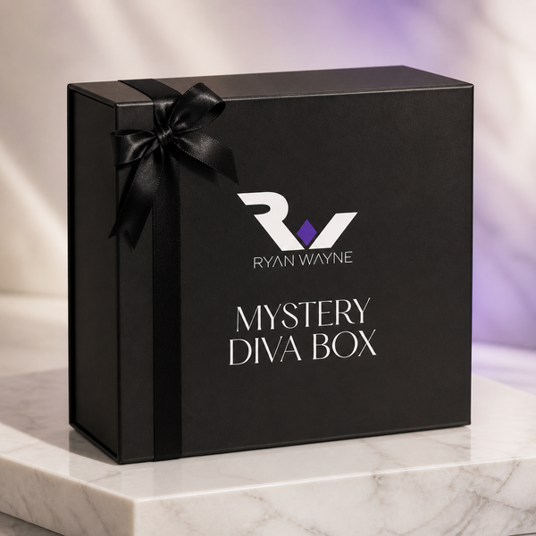 Ryan Wayne Mystery Diva Box in luxury black gift packaging