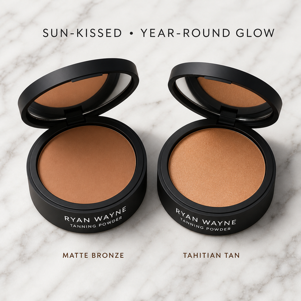 Ryan Wayne Tanning Powder in Matte Bronze and Tahitian Tan