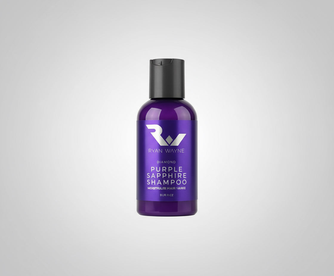Ryan Wayne Purple Sapphire travel shampoo